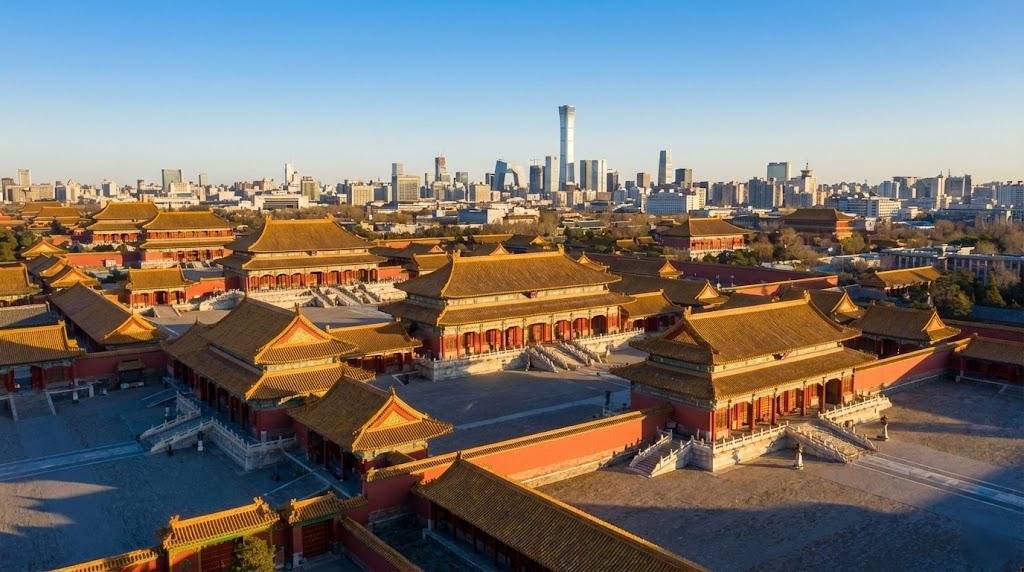 Learn Chinese in Beijing - Forbidden City skyline