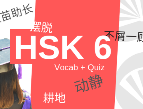 HSK 6 Vocabulary + Excel (with 3 Free Quiz Sheets)