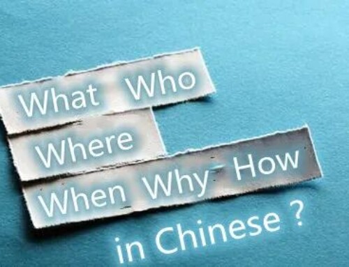 Top 10 Chinese Question Words